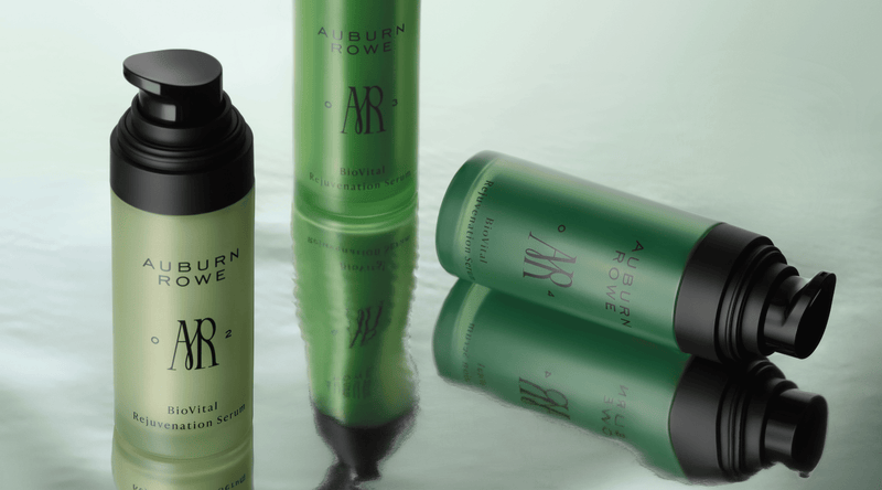 bottles of auburn rowe products