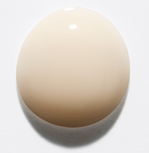 Beige sphere on a white background