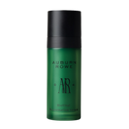 Green skincare serum bottle with black cap on a white background, featuring the brand 'Auburn Rowe'.
