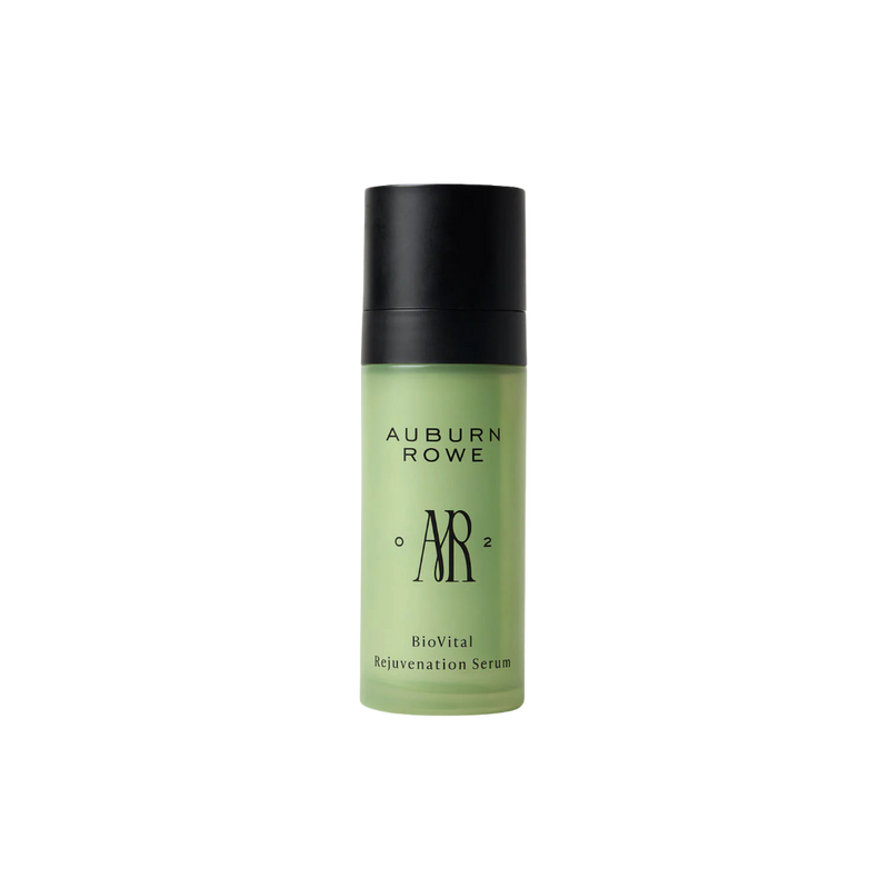 Auburn Rowe BioVital Rejuvenation Serum bottle on a white background